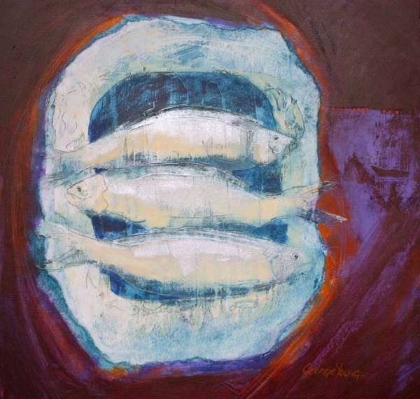 Three fishies by Georgie Young