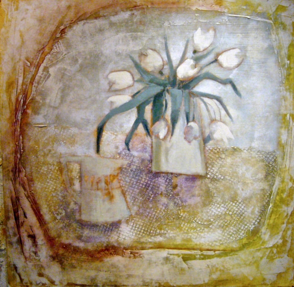 White tulips by Georgie Young